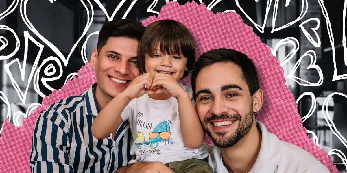 The #1 Quality That Makes You A Great Parent, According To Research Happy gay parents with their child