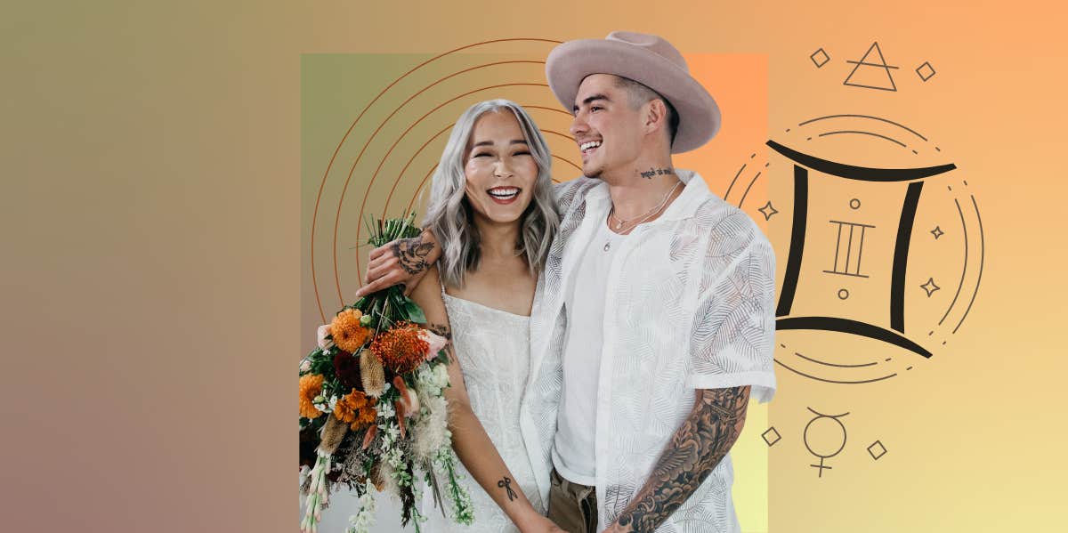 Gemini Compatibility: Most And Least Compatible Signs smiling couple, gemini sign