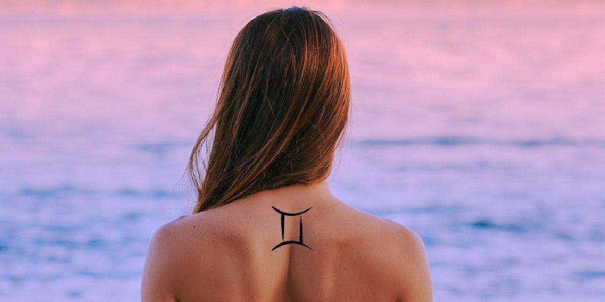 Gemini Woman: Love, Personality Traits And Facts woman with gemini tattoo on back