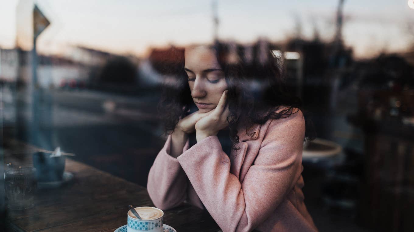 gen z woman grieving what she thought adult life would be