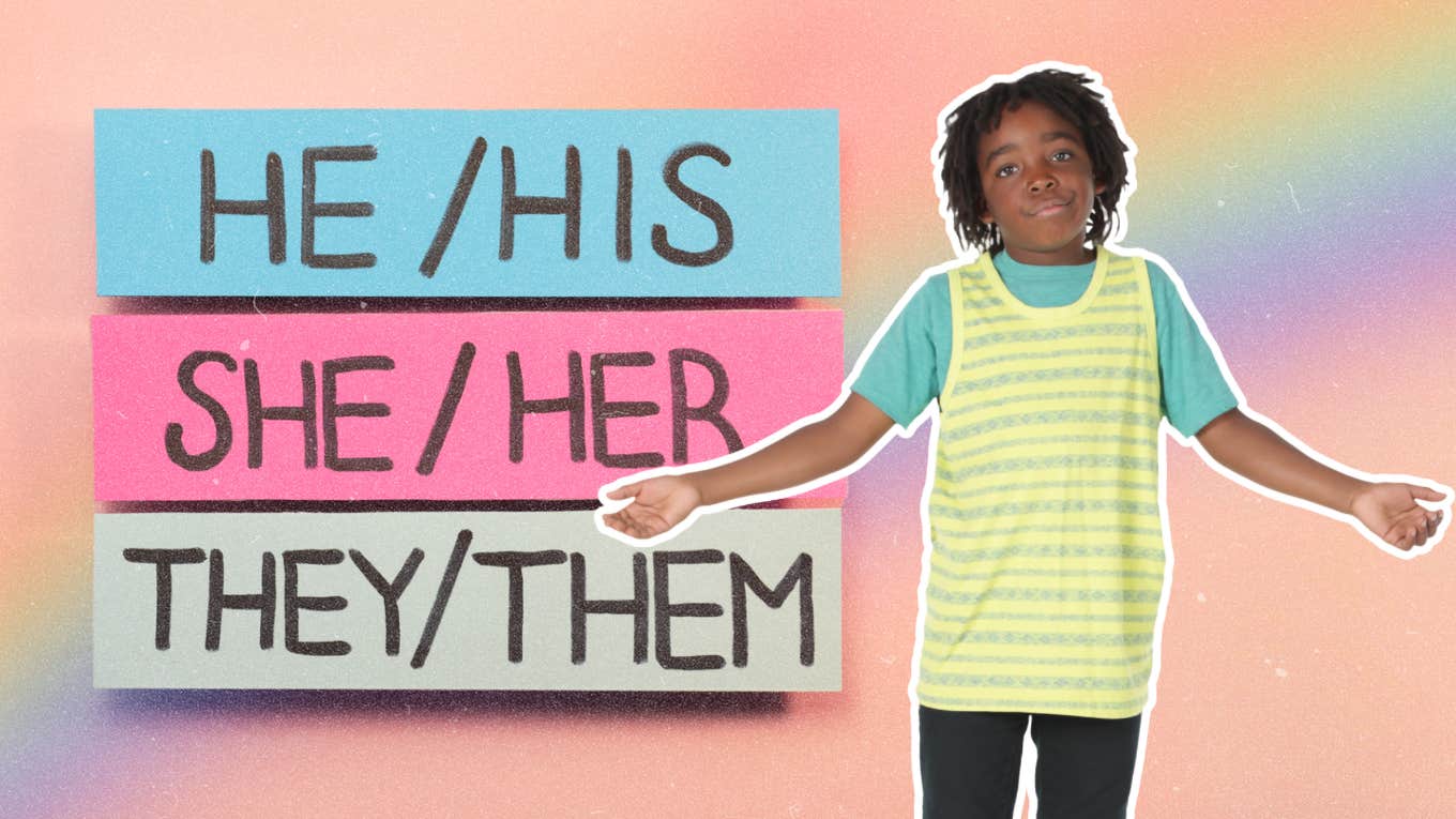 Gender Fluidity Makes Perfect Sense To My Six-Year-Old Young boy shrugging gender fluidity