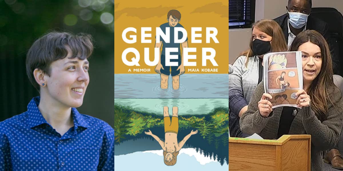 Why Are Parents Trying To Ban 'Gender Queer' Book From High Schools? Maia Kobabe Gender Queer parents banning