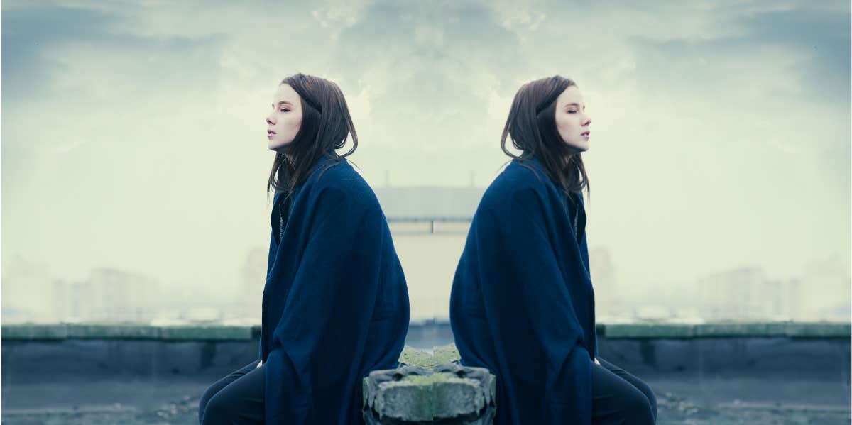Why It Took Being A Ghost To Realize Only Cowards Disappear woman ouside