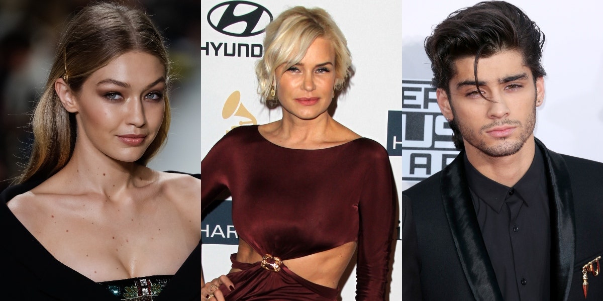 Gigi Hadid, Yolanda Hadid, Zayn Malik