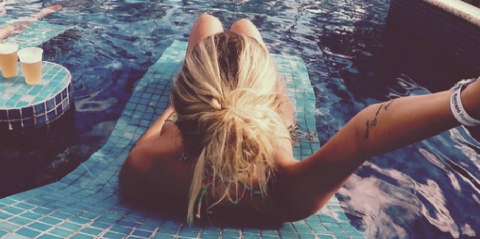 girl in water girl in water