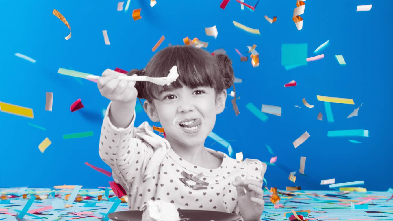 Girl Cancels Her Own Birthday Party After Her Parents Gave Her Sister A Slice Of The Cake The Night Before birthday party, cake, sister