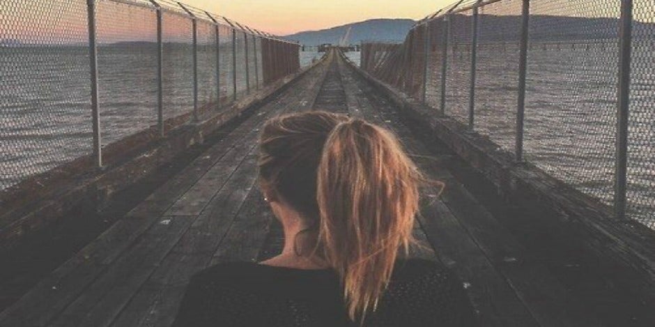 girl on a bridge girl on a bridge