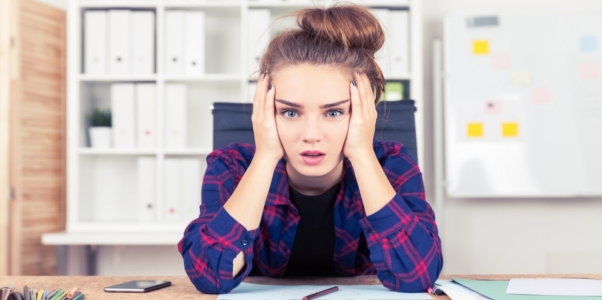 How I Pushed Myself To Give Up On Being Perfect stressed woman