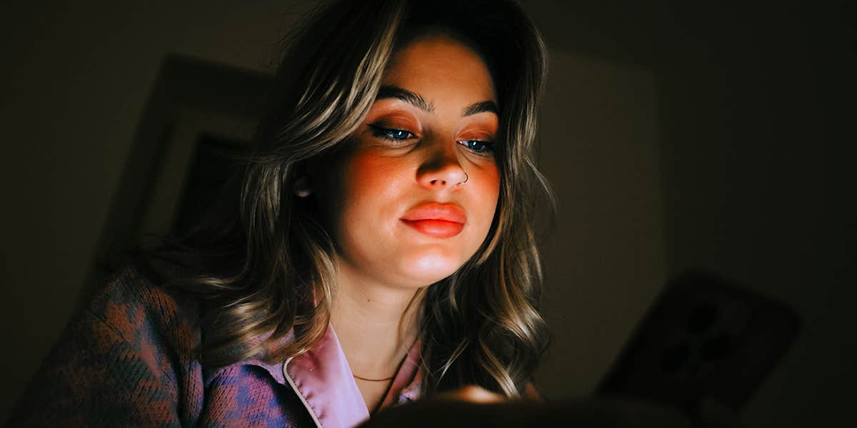 Brilliant Google Test Can Help You Figure Out If You're Depressed woman texting