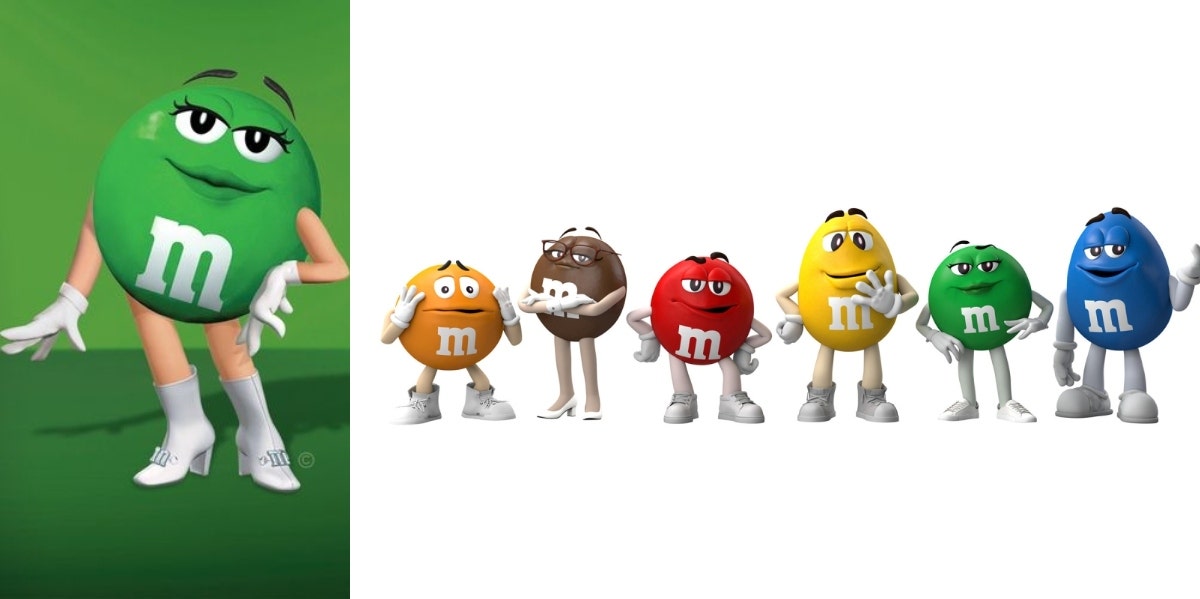 Green M&M, M&M Redesign