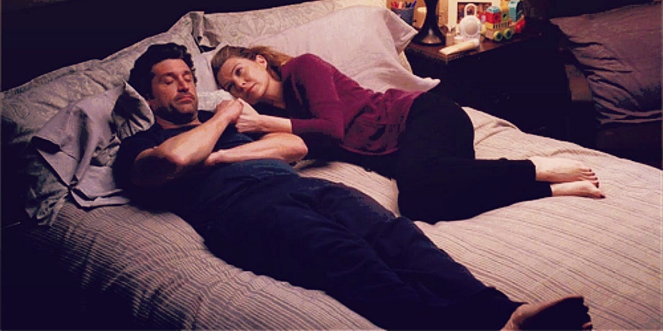 sleeping with husband