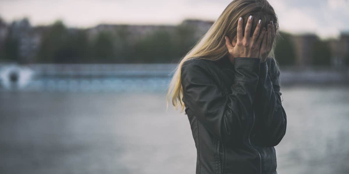Grief Doesn’t Only Come With Experiencing Death grieving woman