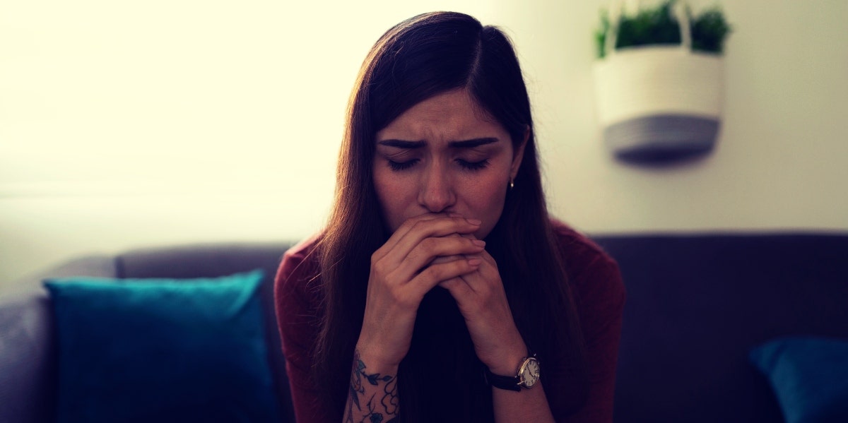 grieving someone who hurt you woman grieving