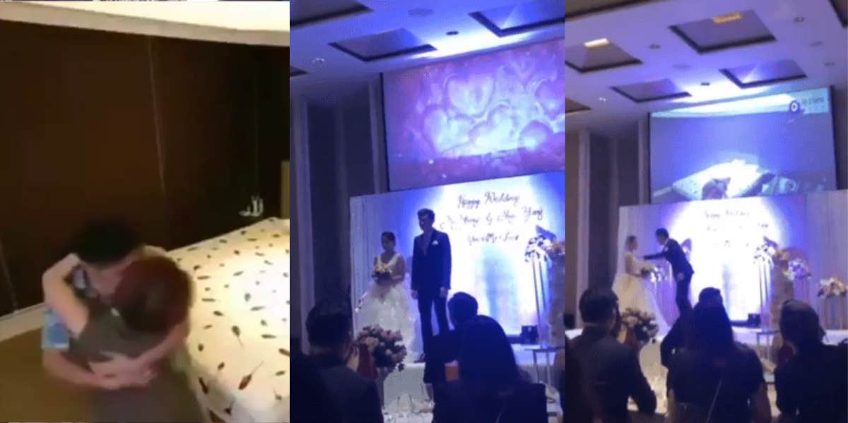 Groom Exposes Cheating Wife At Wedding By Playing Video Of Her Affair With Brother-In-Law YourTango pic