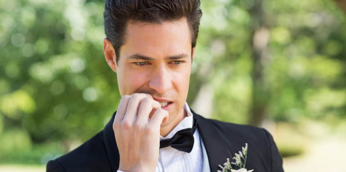 groom threatens to cut his parents off