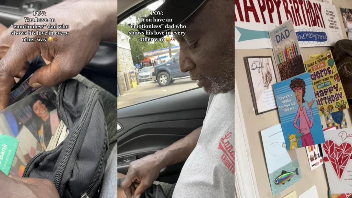 Grown Woman Asks Her Father Why He Has Her Photos In His Wallet And The Real Reason Is Sweet Antonia Wroten and her father on TikTok