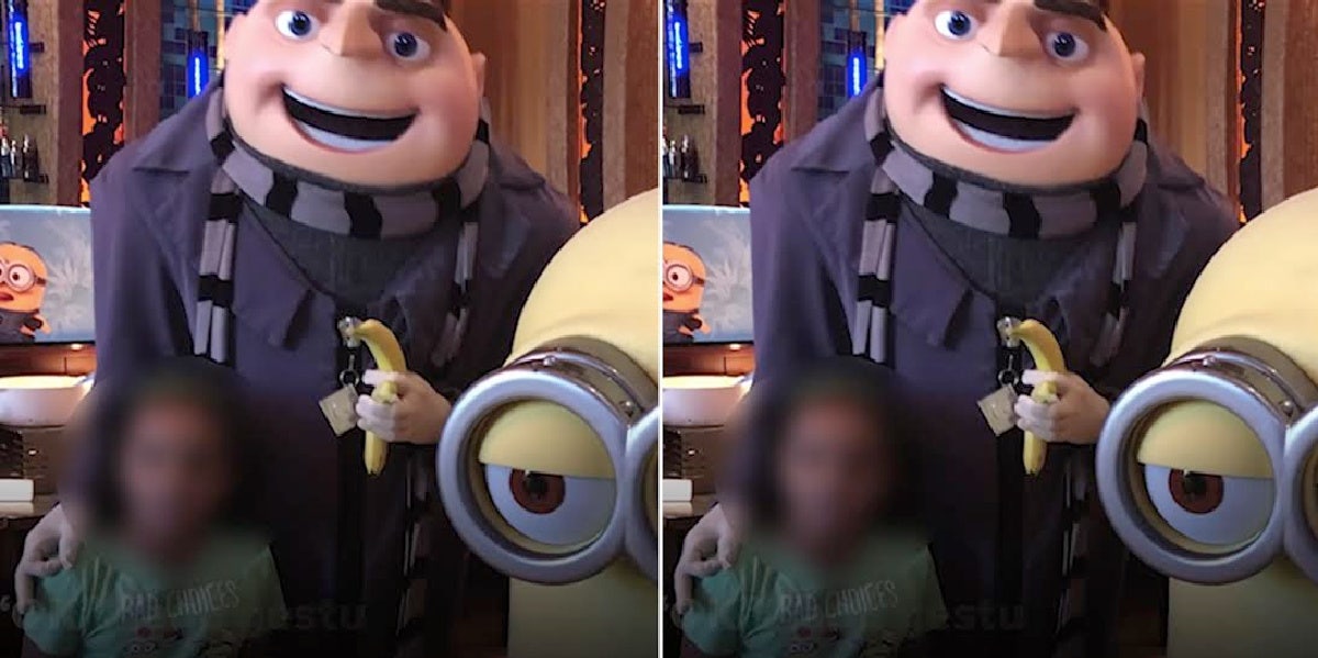 Universal Orlando Actor Flashes White Supremacy Sign In Photo — Families Sue gru universal studios white supremacist ok symbol