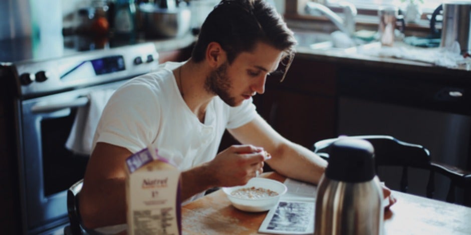 guy in kitchen