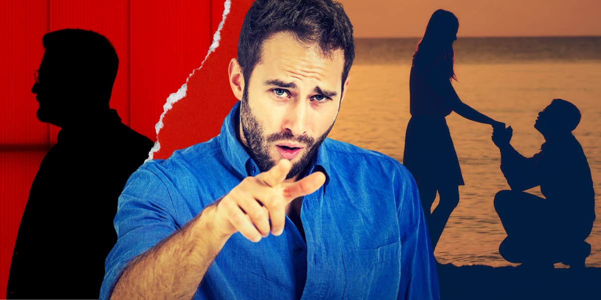 Guy's Fiancée's Stepfather Demands He Ask Permission To Marry Her A groom angry over his fiancée's stepfather demanding he ask permission to marry her