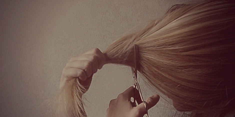 chopping chopping hair