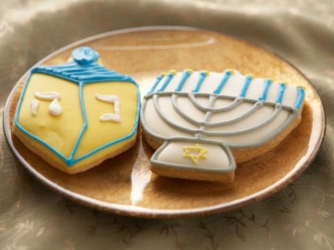 Hanukkah chanukah cookies