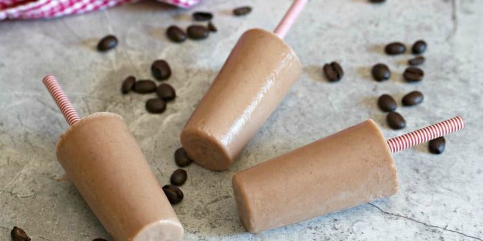 Boozy espresso nutella popsicles