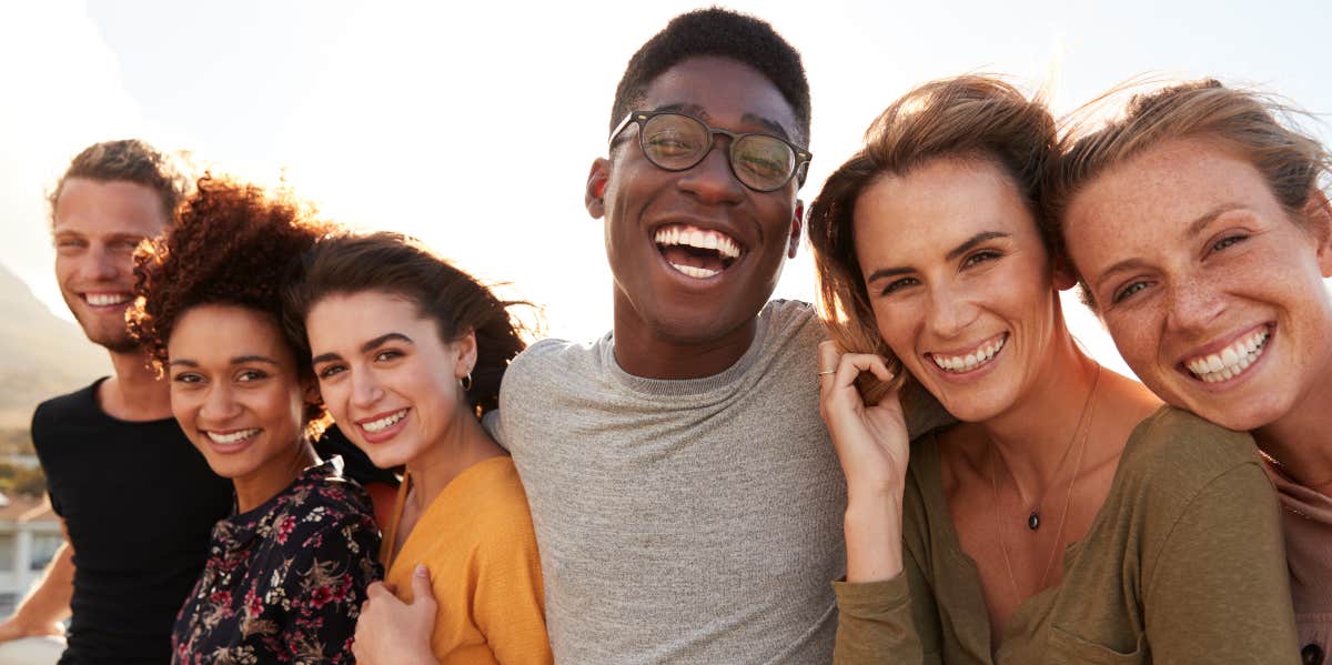 What Were The Best Years Of Your Life? This Study Will Tell You Happy people hugging together