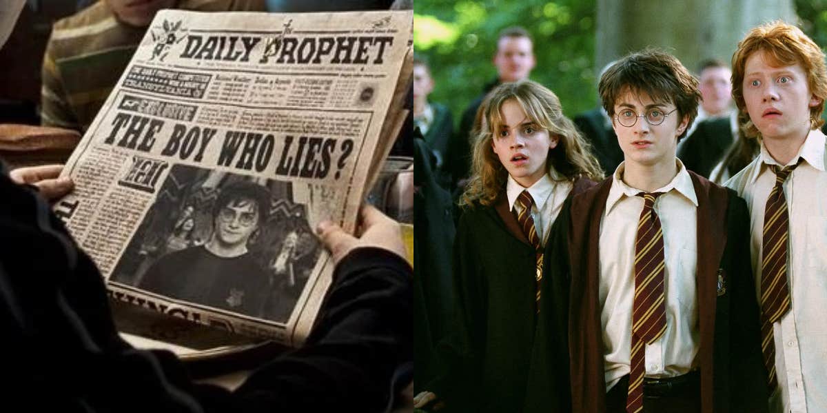 Why Don't All Of The Photos Move In Harry Potter's 'The Daily Prophet'? The Daily Prophet, Harry Potter