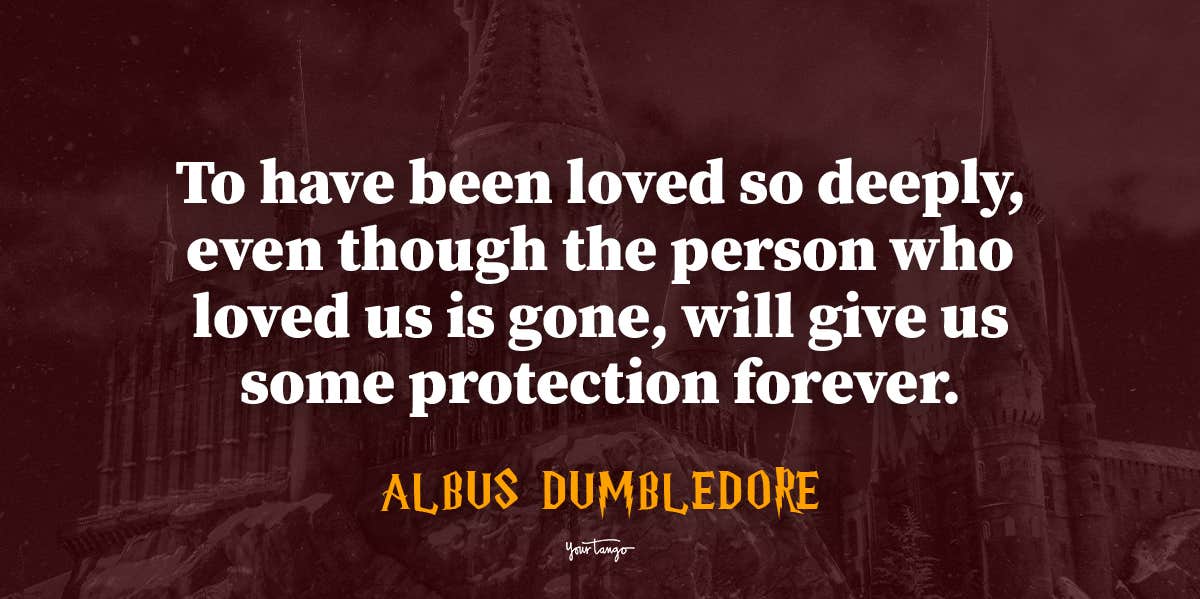 albus dumbledore quote from harry potter