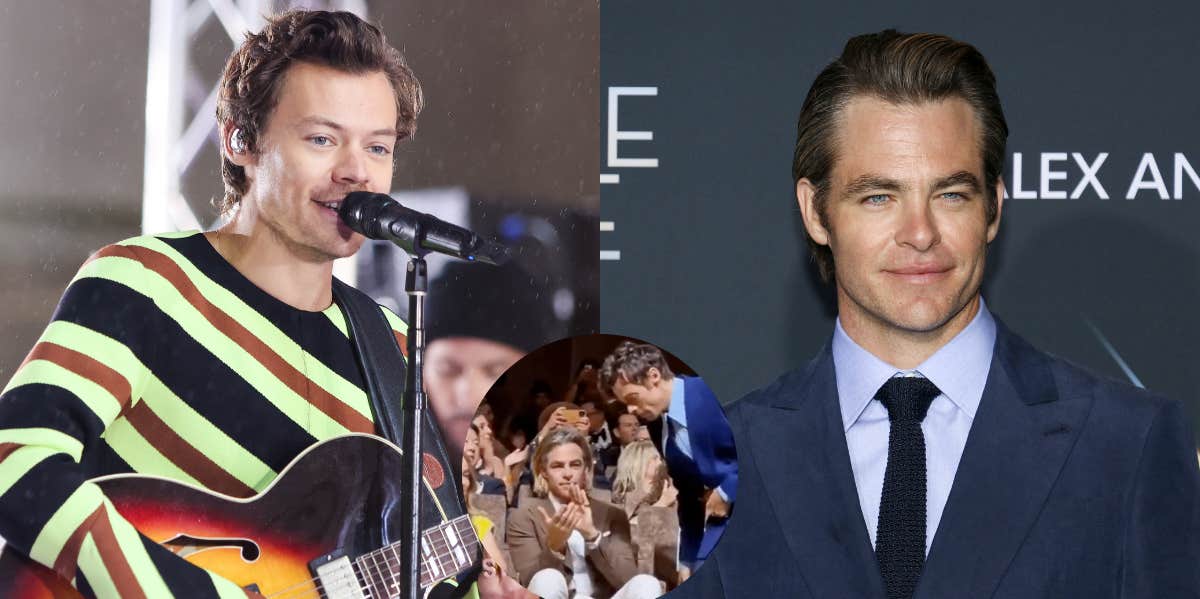 Did Harry Styles Spit On Chris Pine During The 'Don't Worry Darling' Screening? Harry Styles, Chris Pine