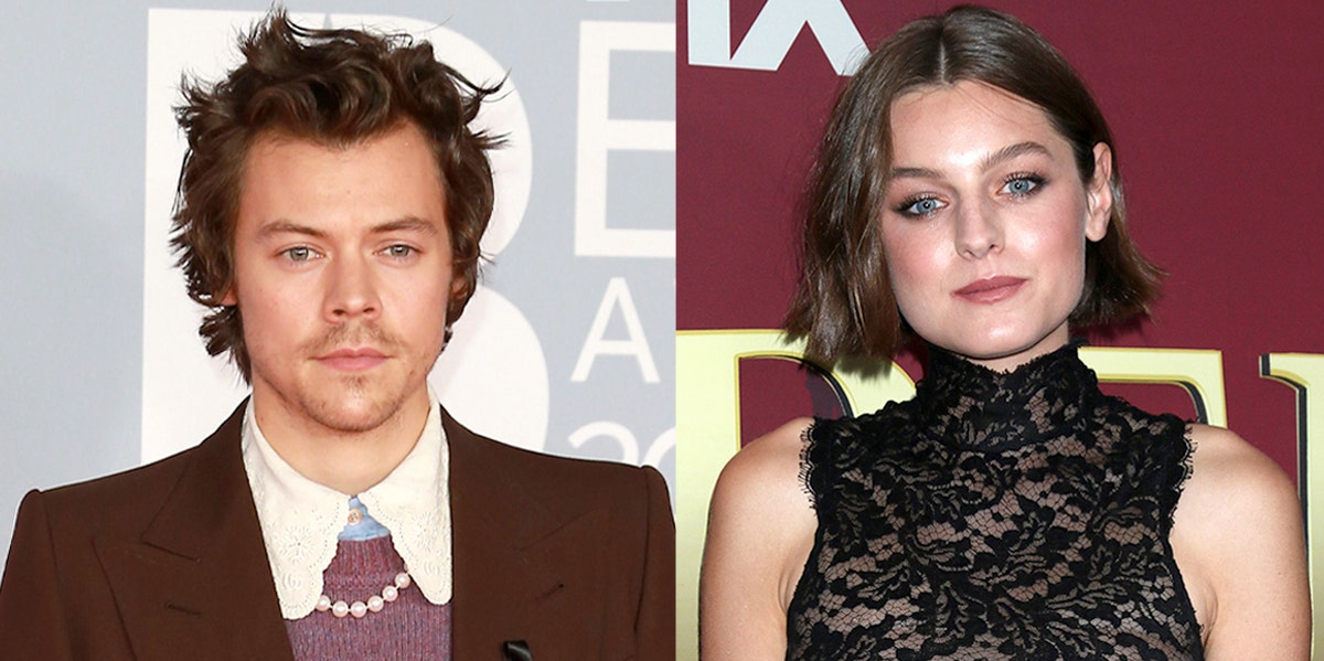 Harry Styles and Emma Corrin