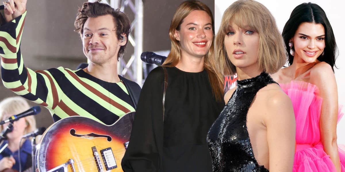 What Harry Styles Exes Have Revealed About What It's Like To Date Him Harry Styles, Camille Rowe, Taylor Swift, Kendall Jenner