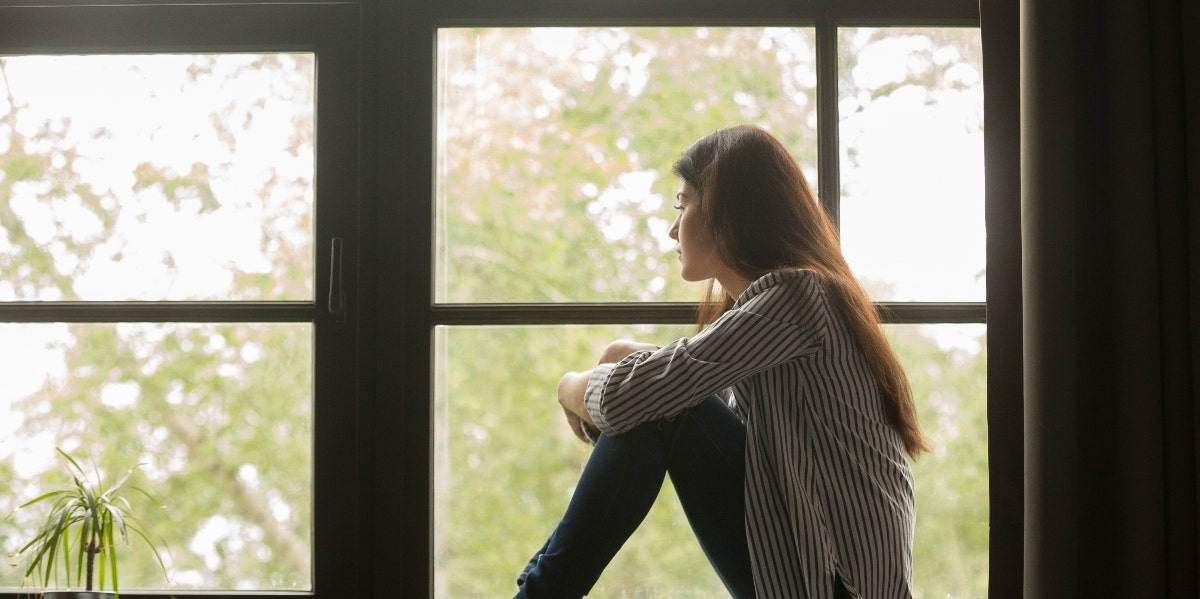 woman learning how to heal broken heart after a breakup