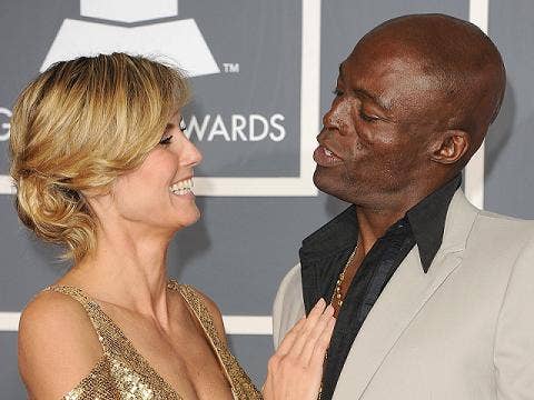 Heidi Klum and Seal