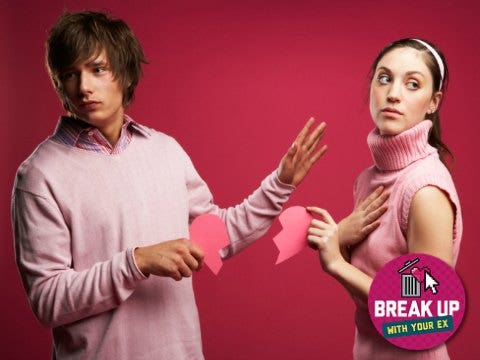Time to break up with your ex break up with your ex
