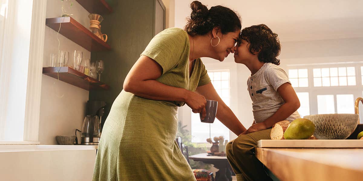 Words You Need To Teach Your Young Son Immediately mom and young son