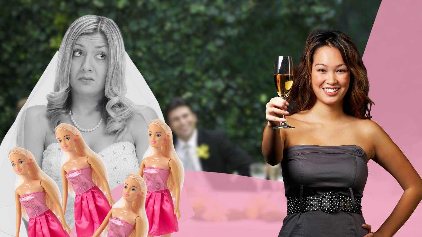 A Hidden Resentment Smoldered For 43 Years And Shocked Me At My Wedding Wedding toast and bride