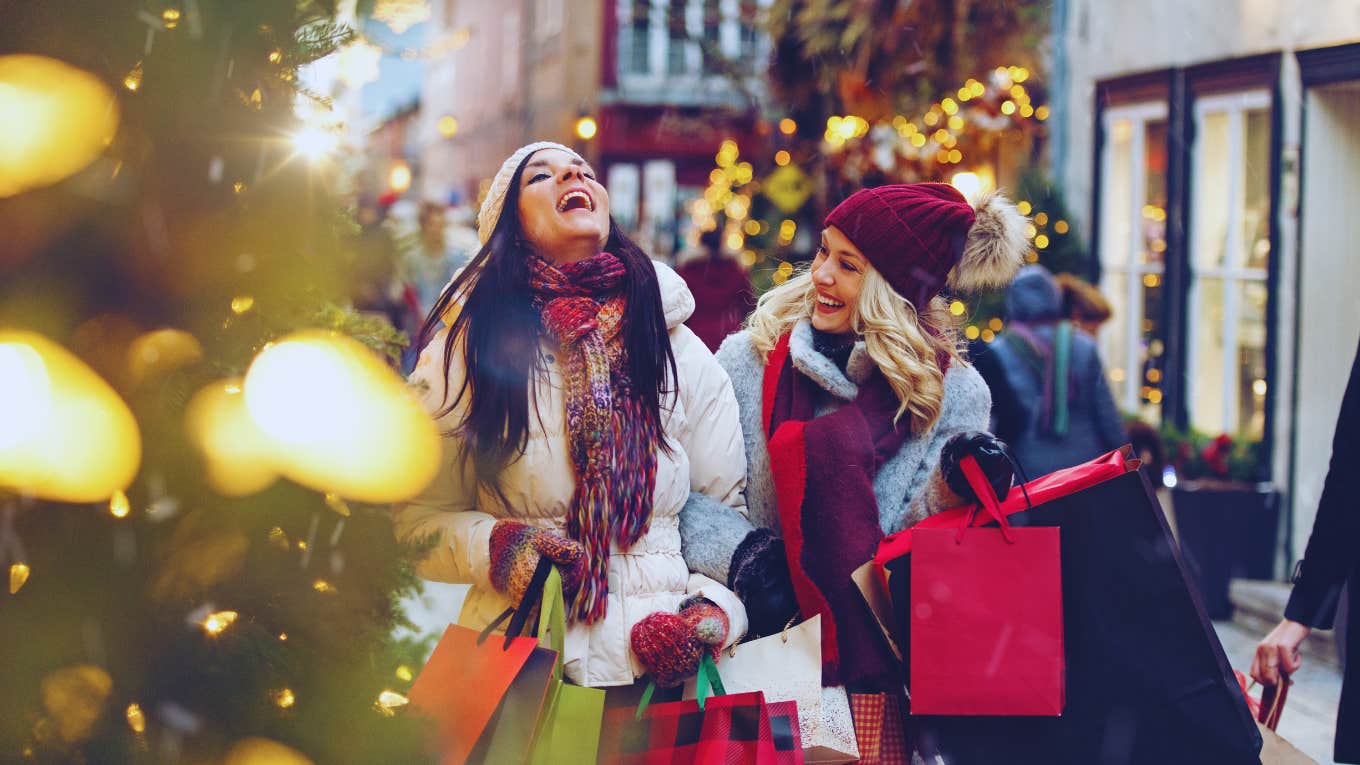 women shopping for holiday gift ideas