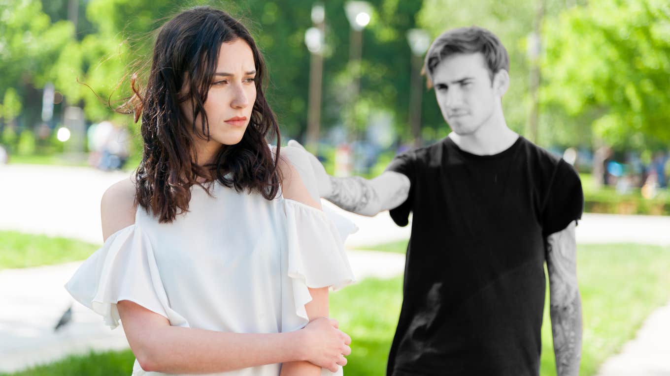 The Reasons Why Women Cheat (Even On Men They Love) Upset couple at the park