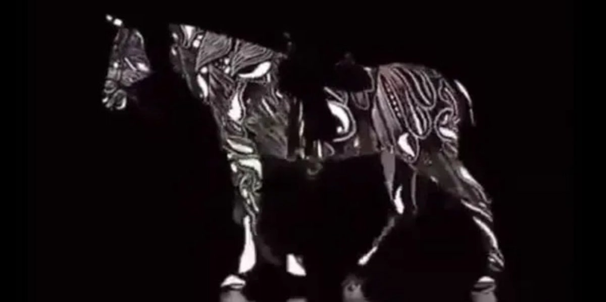 Do You See This Horse Going Forward Or Backward? Left Or Right-Brained Test horse going forward or backward