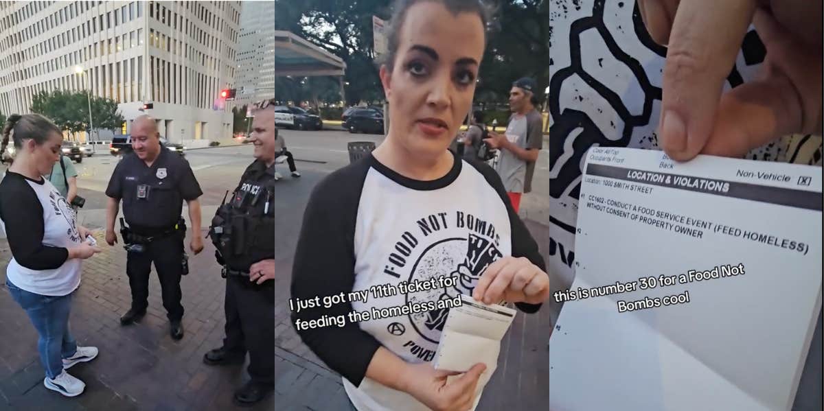 texas volunteers getting ticketed for feeding the homeless