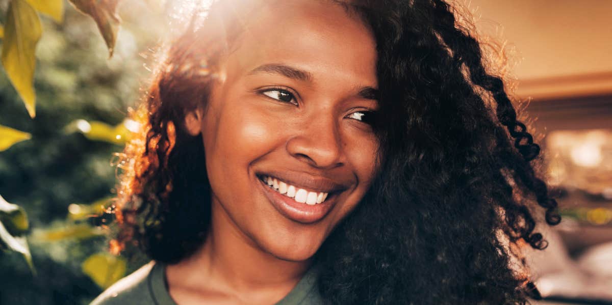 Ways To Be Truly Authentic, According To A Psychologist smiling woman