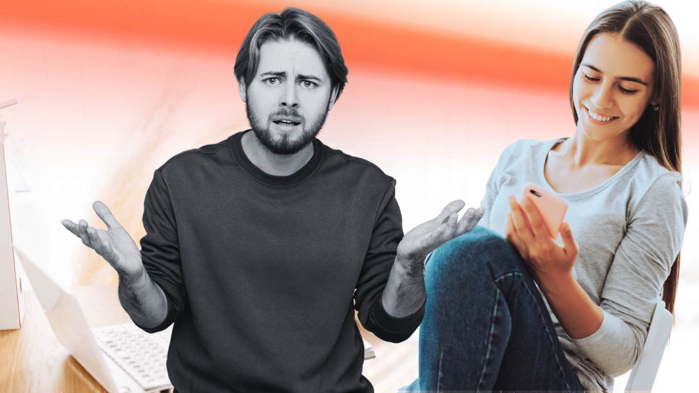 The Tiny Factor Silently Killing Your Otherwise-Great Relationship Man annoyed over girlfriend working so much