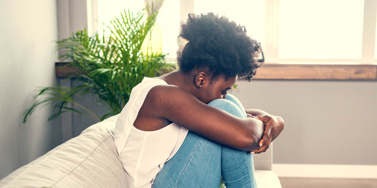 If You Had Something Terrible Happen To You As A Kid, Here Are 4 Big Ways It Changed You upset woman