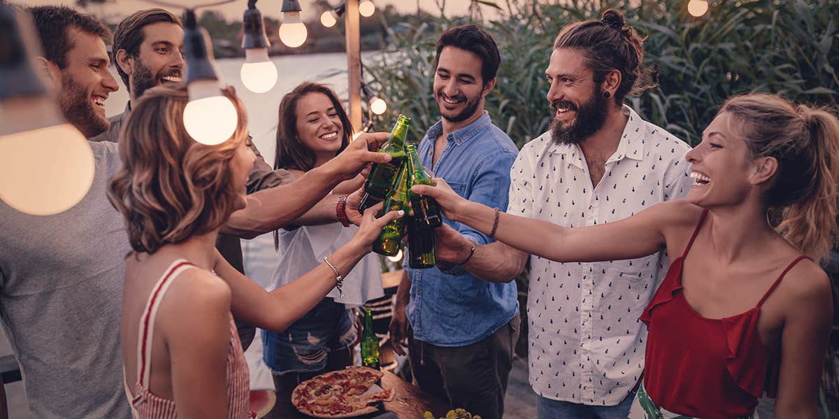 The Extremely Strange Way I Finally Overcame Severe Social Anxiety people at party cheering