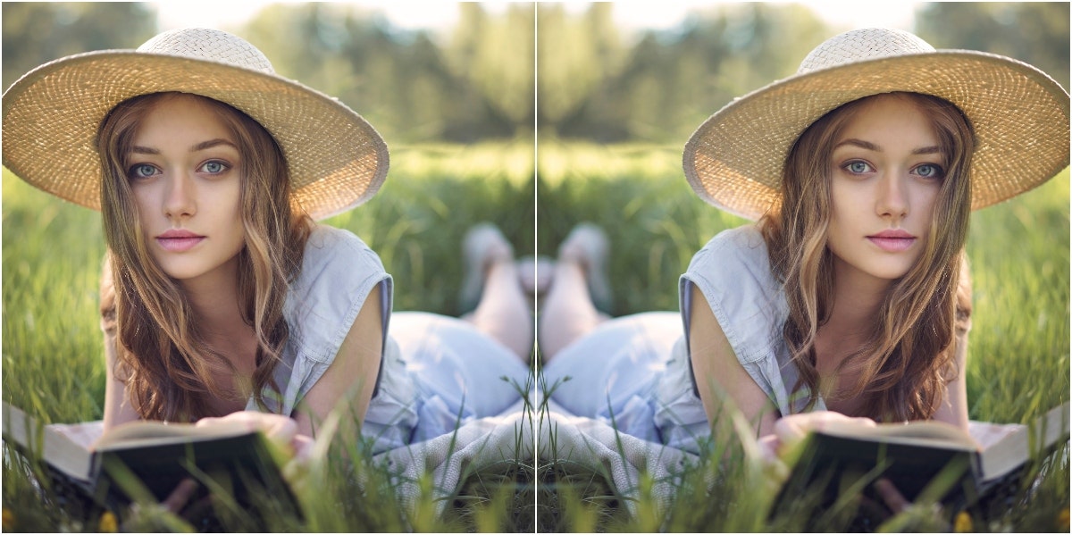 how do hobbies help mental health mirrored image of woman reading on the grass