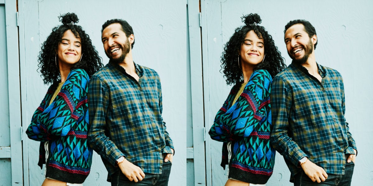 27 Men Describe How They Know When They've Met The One man looking at women he knows is the one and smiling