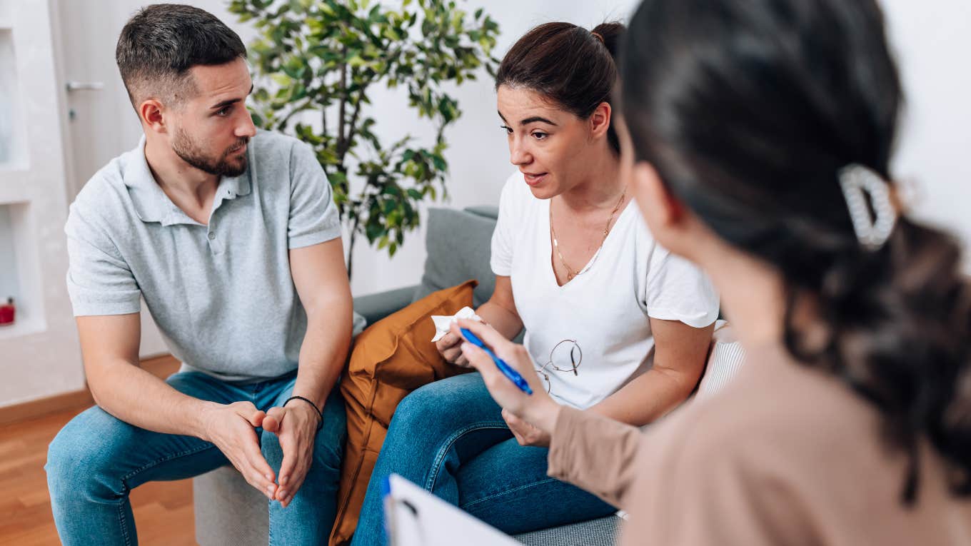 Couple in therapy