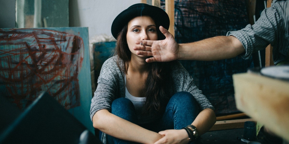 how does trauma affect the body woman smoking