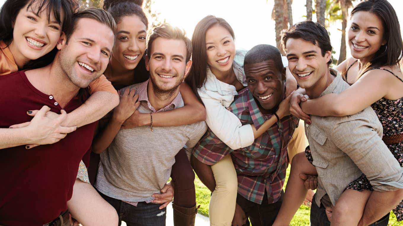 Your Age Doesn't Affect How You Feel About Monogamy, But There's One Surprising Trait That Might group of couples together
